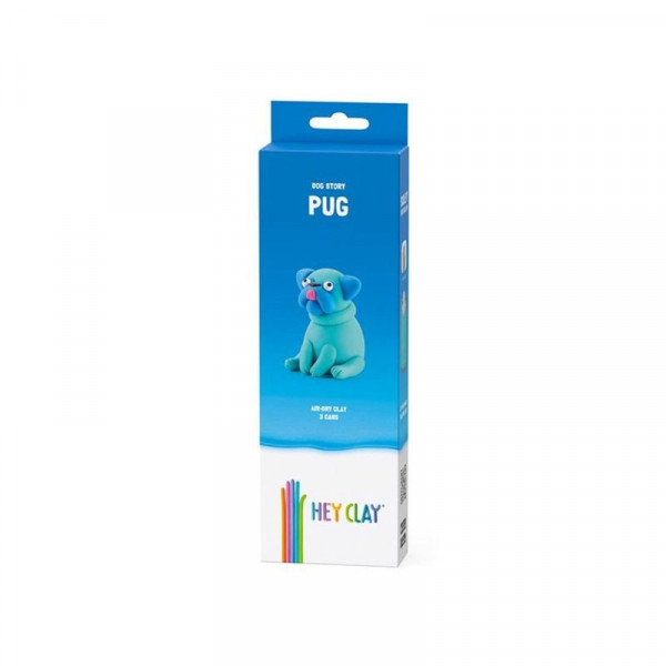 Hey Clay Figura Kutyák Mopsz