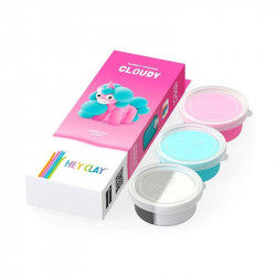 Hey Clay Figura Unikornis Pink Cloudy Gyurma Hey Clay
