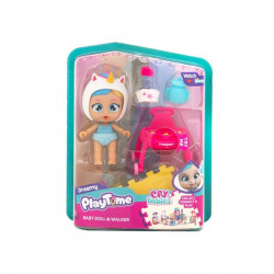 Cry Babies Playtime Dreamy Bébikomp Baba, babakocsi IMC Toys