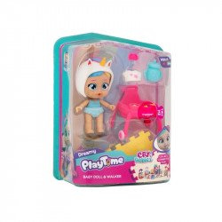 Cry Babies Playtime Dreamy Bébikomp Baba, babakocsi IMC Toys