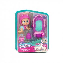 Cry Babies Playtime Millie Edzőterme Baba, babakocsi IMC Toys
