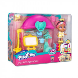 Cry Babies Playtime Maddy Játszószobája Baba, babakocsi IMC Toys