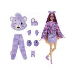 Barbie cutie reveal: Gondos bocsok sorozat - Szörpike  bocs Baba, babakocsi Mattel