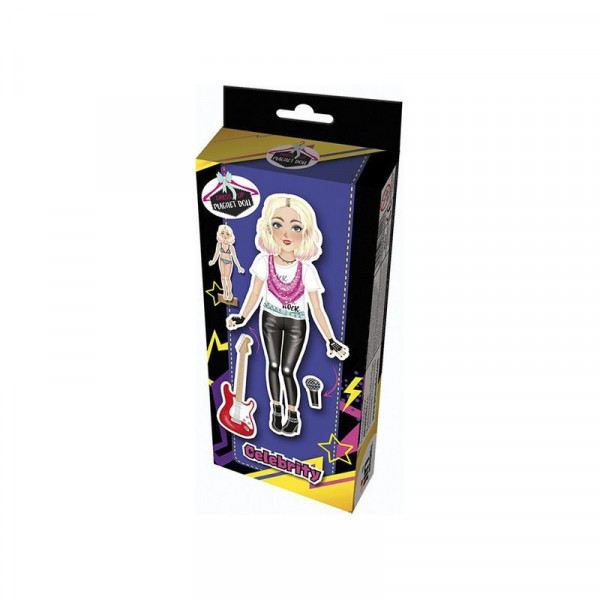 Mágneses öltöztető könyv - Híresség