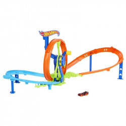 Hot wheels szédületes turbina pályaszett Autópálya, parkolóház Hot Wheels