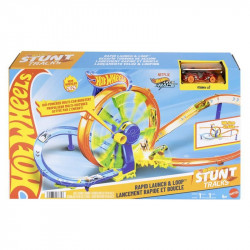Hot wheels szédületes turbina pályaszett Autópálya, parkolóház Hot Wheels