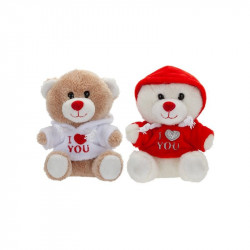Plüss maci 11 cm I love you pulcsiban, 2 féle 20 cm alatt Nincs