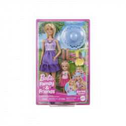 Barbie és Chelsea duó készlet Baba, babakocsi Mattel