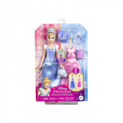 Disney hercegnők mesés játékszett - Hamupipőke Baba, babakocsi Mattel