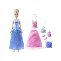 Disney hercegnők mesés játékszett - Hamupipőke Baba, babakocsi Mattel