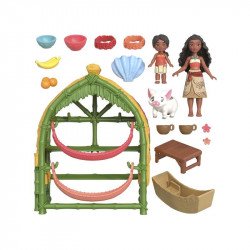 Vaiana 2 kunyhó Baba, babakocsi Mattel