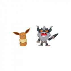 Pokémon figura csomag - Perrserker & Eevee 5 cm Gyűjthető Nincs