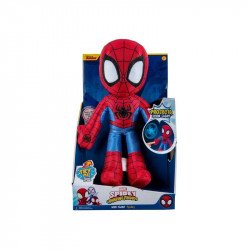 Spidey Pókember világító plüssfigura 23 cm - Spidey Funkciós plüss Nincs