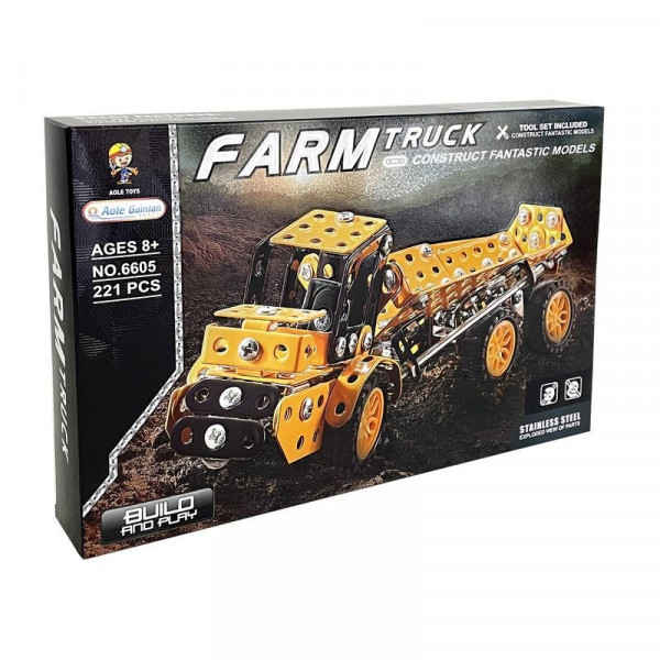 Fémépítő - traktor 221 db