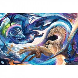 Puzzle 1000 db - Óriási sárkányünnep 1000-2999 darabos puzzle Ravensburger