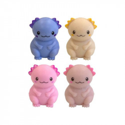 Növő axolotl tojás dobozban, 4 féle