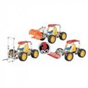 Fémépítő - 3IN1 teherautók, 122 db