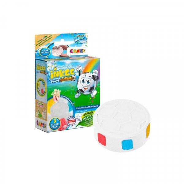 Inkee, vegan fürdőhab focis 3 színű