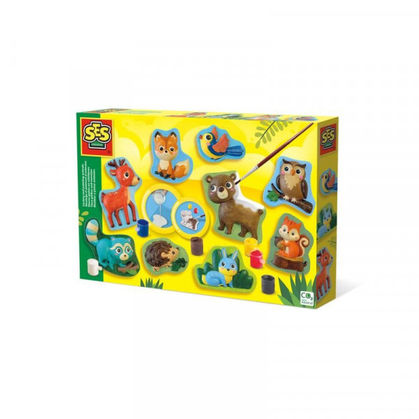 Gipszkiöntő - Erdei állatok