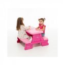 Piknikasztal vegyes színben