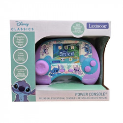 Stitch kétnyelvű oktató konzol játék színes kijelzővel Digitális játék, okos eszköz Lexibook