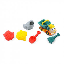 Homokozó dömper, 5 kiegészítővel Homokozó, homok Nincs