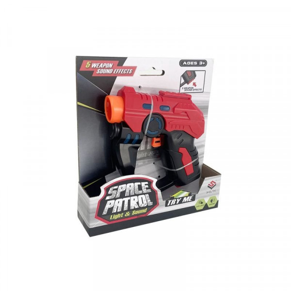 Elemes hangot adó pisztoly, 2 szín