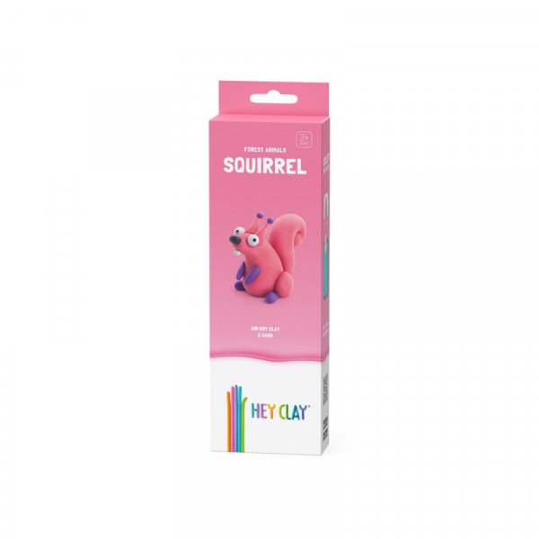 Hey Clay Figura Erdei Állat Mókus