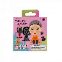 Squid Game, Bobble Hero, meglepetés dobozban Gyűjthető