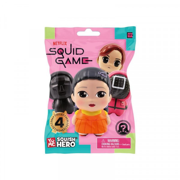 Squid Game, Squish Hero, meglepetés tasakban