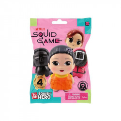 Squid Game, Squish Hero, meglepetés tasakban Gyűjthető Nincs