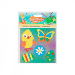 Húsvéti gyémántfestős marticák, 5 db/cs, 2 féle Kreatív készlet Grafix