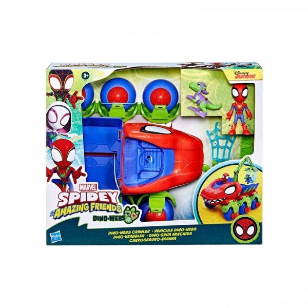 Spidey and his amazing friends dínós teherautó