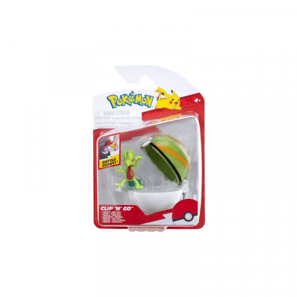 Pokémon Clip N Go -  Treecko Nest labdával
