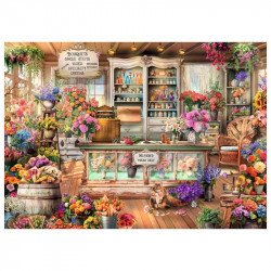 Puzzle 1000 db - Virágbolt 1000-2999 darabos puzzle Ravensburger