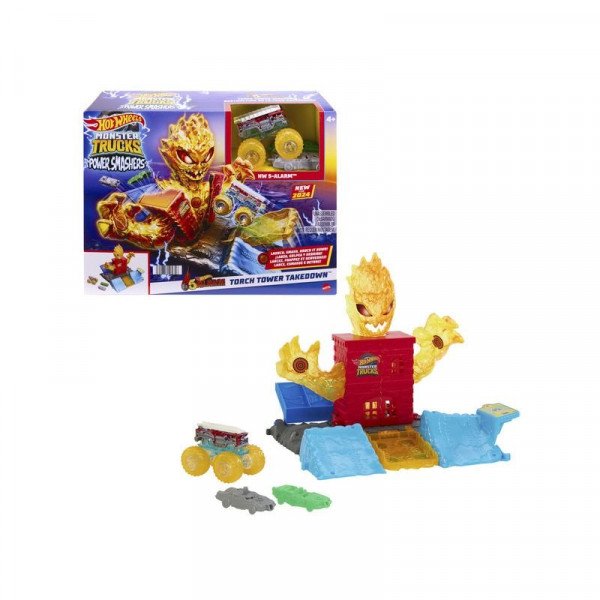 Hot wheels Monster trucks Tűzszörny pályaszett
