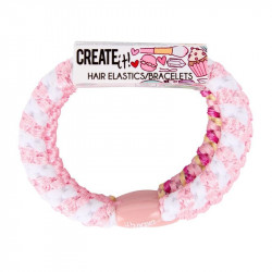 Create it! Hajgumi vagy gumi karkötő 3 db /csomag Divat, ékszer, smink Slammer