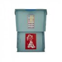 Elemes fújó filctoll szett, sablonnal, 6 tollal, Mancs őrjárat