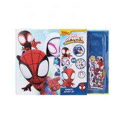 Mágneses foglalkoztatókönyv, Spidey Kreatív készlet Slammer