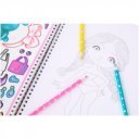 I AM - divattervező füzet 10 ceruzával, 3 féle