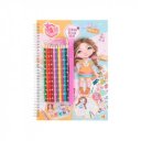 I AM - divattervező füzet 10 ceruzával, 3 féle