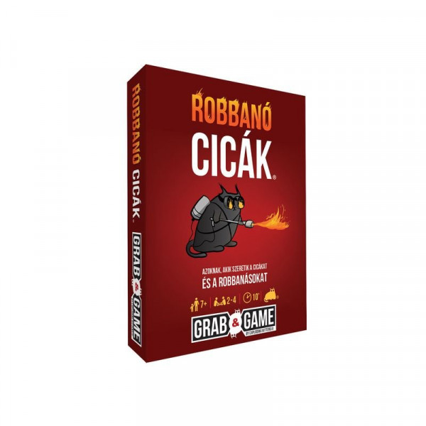 Robbanó cicák – Mini társasjáték