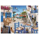 Puzzle 1500 db - Mykonosz macskái