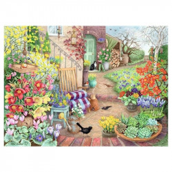 Puzzle 4x500 db - Boldog napok no4