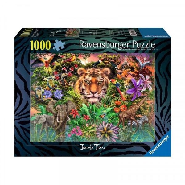 Puzzle 1000 db - Tigris