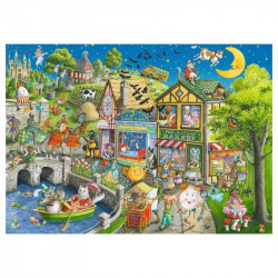 Puzzle 1000 db - Mother Gooseville