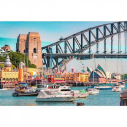 Puzzle 3000 db - Titkos Sydney 3000+ darabos puzzle Ravensburger