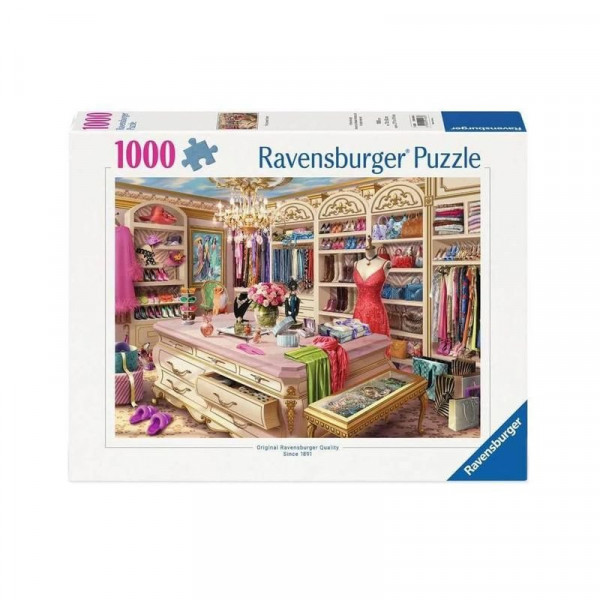 Puzzle 1000 db - Öltöző szoba