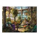 Puzzle 1500 db - Zöld ház