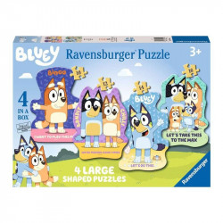 Puzzle 4 db - Bluey 1-99 darabos puzzle Ravensburger